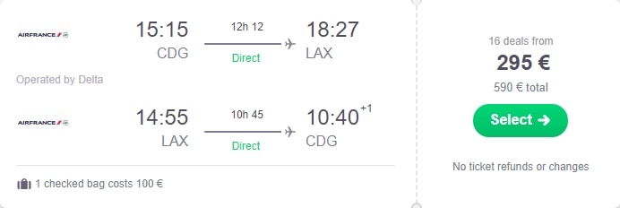 Lax To Bali Nonstop